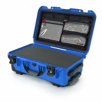Nanuk Case w/lid org./foam - Blue-935S-050BL-0A0