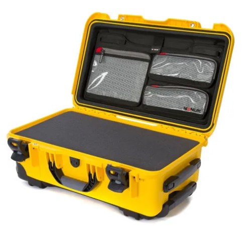 Nanuk Case w/lid org./foam - Yellow-935S-050YL-0A0