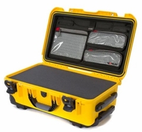 Nanuk Case w/lid org./foam - Yellow-935S-050YL-0A0