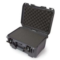 Nanuk Case w/lid org. - w/divider - Graphite-918S-060GP-0A0