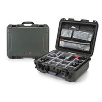 Nanuk Case w/lid org. - w/divider - Olive-930S-060OL-0A0