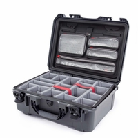 Nanuk Case w/lid org. - w/divider - Olive-940S-060GP-0A0