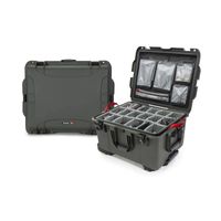 Nanuk Case w/lid org. - w/divider - Olive-960S-060OL-0A0