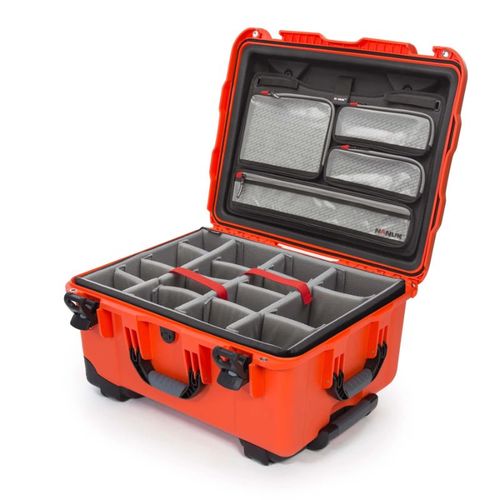 Nanuk Case w/lid org. - w/divider - Orange-950S-060OR-0A0