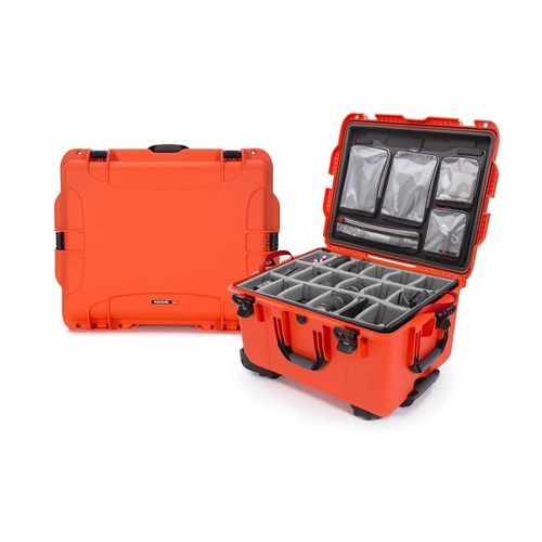 Nanuk Case w/lid org. - w/divider - Orange-960S-060OR-0A0
