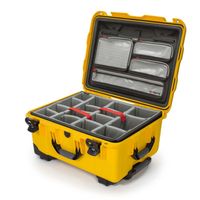 Nanuk Case w/lid org. - w/divider - Yellow-950S-060YL-0A0