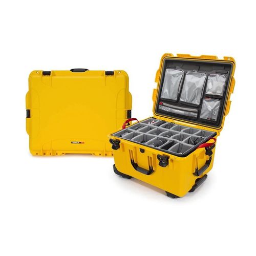 Nanuk Case w/lid org. - w/divider - Yellow-960S-060YL-0A0