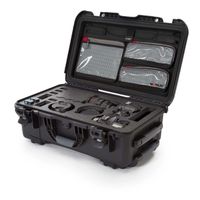 Nanuk Case w/lid org. - w/f for 2 bodies DSLR - Black-935S-070BK-0A0-20060
