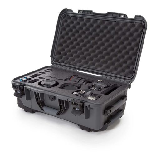 Nanuk Case w/lid org. - w/f for 2 bodies DSLR - Graphite-935S-070GP-0A0-20060