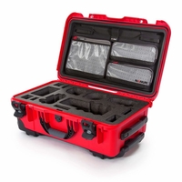 Nanuk Case w/lid org. - w/f Sony A7 - Red-935S-070RD-0A0-19017