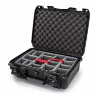Nanuk Case w/padded divider - Black-925S-020BK-0A0