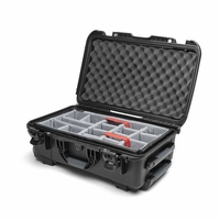 Nanuk Case w/padded divider  Black - 935S-020BK-0A0