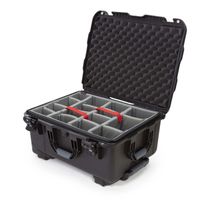 Nanuk Case w/padded divider  Black - 950S-020BK-0A0