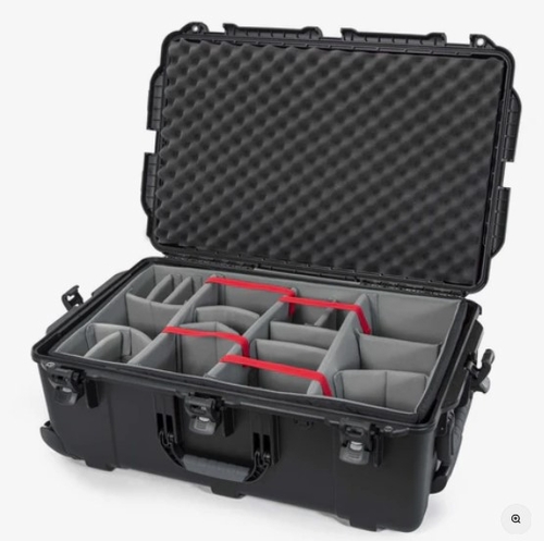 Nanuk Case 963 w/padded divider - Black - 963S-020BK-0A0