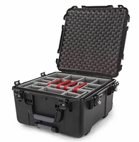 Nanuk Case 968 w/padded divider - Black - 968S-020BK-0A0