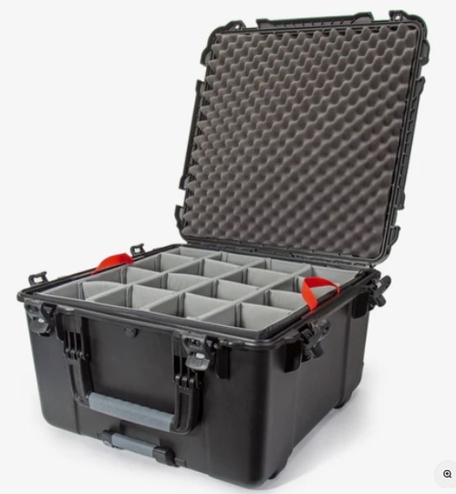 Nanuk Case 970 w/padded divider - Black - 970S-020BK-0A0