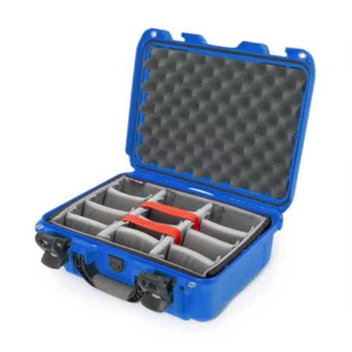 Nanuk Case w/padded divider - Blue-920S-020BL-0A0