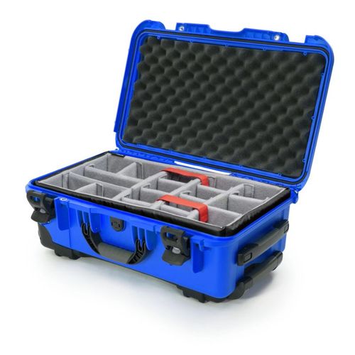 Nanuk Case w/padded divider - Blue-935S-020BL-0A0