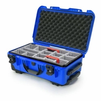 Nanuk Case w/padded divider - Blue-935S-020BL-0A0