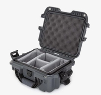Nanuk Case w/padded divider - Graphite-905S-020GP-0A0