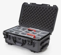 Nanuk Case w/padded divider Graphite - 935S-020GP-0A0