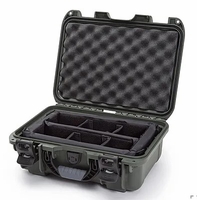 Nanuk Case w/padded divider - Olive-915S-020OL-0A0