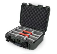 Nanuk Case w/padded divider - Olive-920S-020OL-0A0