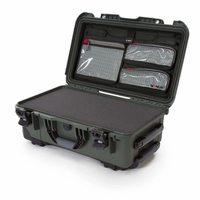 Nanuk Case w/padded divider  Olive - 935S-020OL-0A0