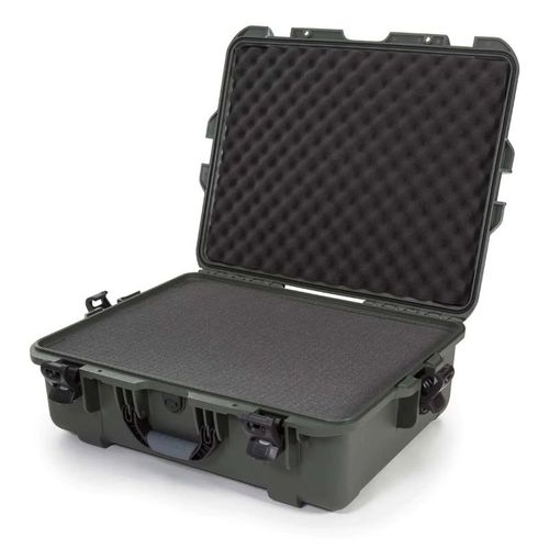 Nanuk Case w/padded divider - Olive-945S-020OL-0A0