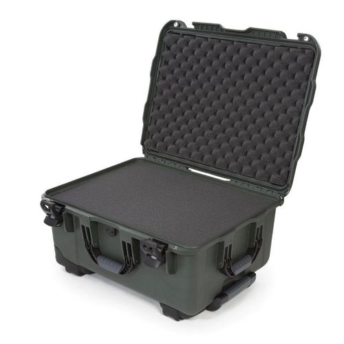 Nanuk Case w/padded divider - Olive-950S-020OL-0A0
