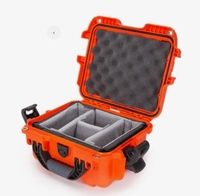 Nanuk Case w/padded divider - Orange-905S-020OR-0A0
