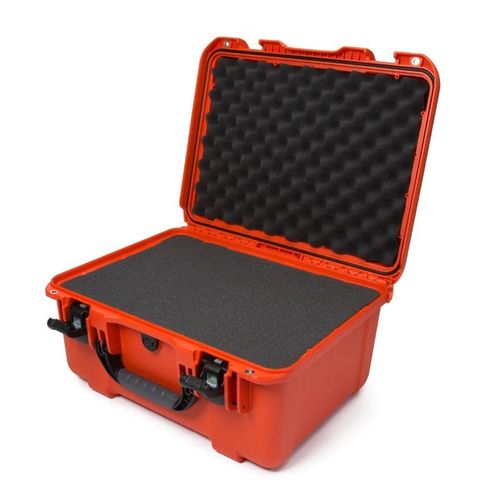 Nanuk Case w/padded divider - Orange-918S-020OR-0A0