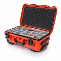 Nanuk Case w/padded divider  Orange - 935S-020OR-0A0