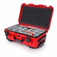 Nanuk Case w/padded divider - Red-935S-020RD-0A0