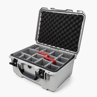 Nanuk Case w/padded divider - Silver-933S-020SV-0A0