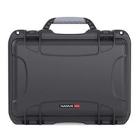 Nanuk Case w/padded divider (TSA Latches) - Graphite-923S-021GP-0A0