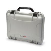 Nanuk Case w/padded divider (TSA Latches) - Silver-923S-021SV-0A0