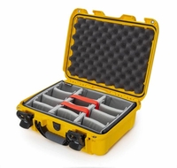 Nanuk Case w/padded divider - Yellow-920S-020YL-0A0