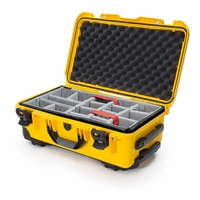 Nanuk Case w/padded divider - Yellow-935S-020YL-0A0