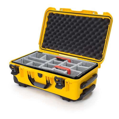 Nanuk Case w/padded divider - Yellow-935S-020YL-0A0