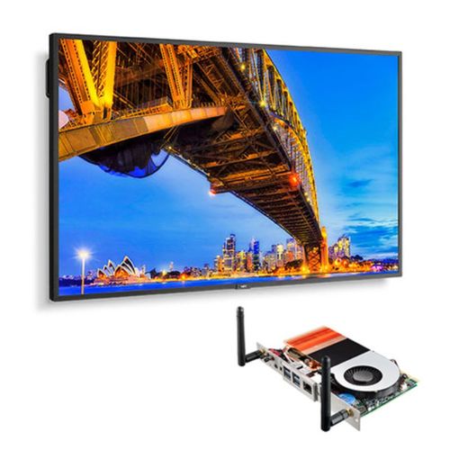NEC 43" Ultra High Definition Commercial Display with Built-In Intel PC - ME431-PC5