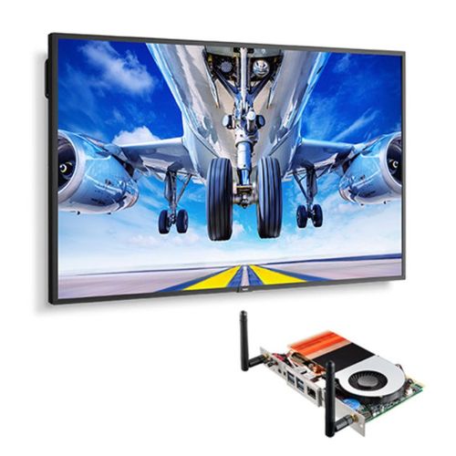 NEC 43" Wide Color Gamut Ultra High Definition Professional Display with Built-In Intel PC - P435-PC5