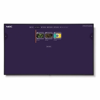 NEC 4K UHD Display with integrated SoC MediaPlayer w/ CMS platform - C861Q-MPI