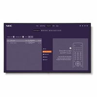 NEC 4K UHD Display with integrated SoC MediaPlayer w/ CMS platform - C981Q-MPI