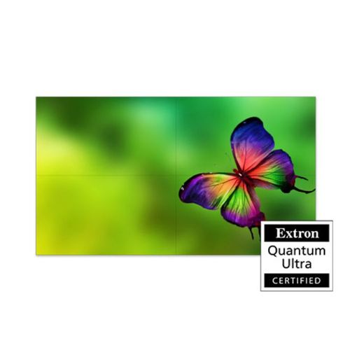 NEC 55" LED Backlit 0.88mm Ultra-Narrow Bezel 2x2 Video Wall Bundle - UN552S-TMX4P
