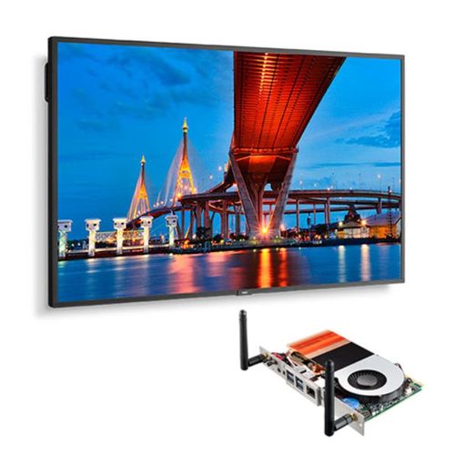 NEC 65" Ultra High Definition Commercial Display with Built-In Intel PC - ME651-PC5