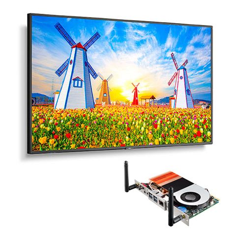 NEC 65" Ultra High Definition Professional Display with Built-In Intel PC - M651-PC5