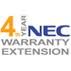 NEC - Extended Service Agreement - parts and labor - 4 years