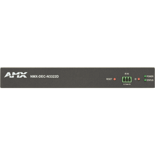 NMX-ENC-N3322D 4K60 H.26x/Dante AV-H Decoder - AMX-N33D001