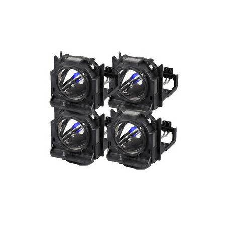 OEM Equivalent Lamp for Panasonic PT-DW100U FOUR PACK - ET-LAD12K